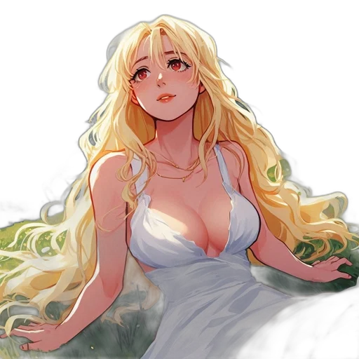 dress, crown, fantasy art, pixel art transparent PNG cut-out