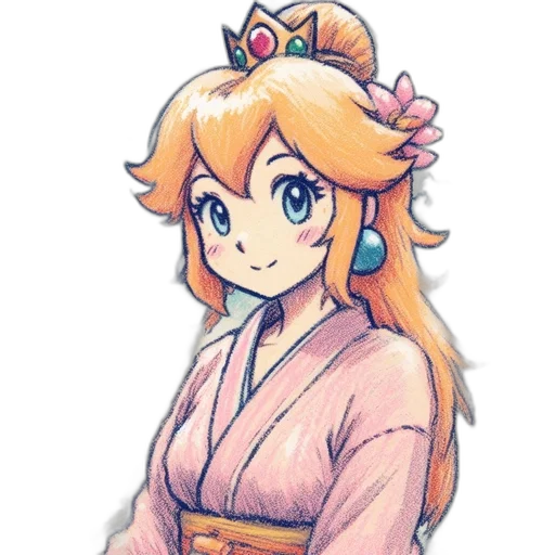 crown, dress, staff, flower transparent PNG cut-out
