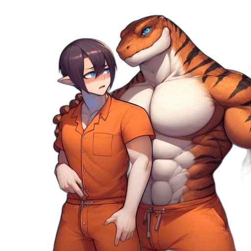 dragon, staff, animal, creature transparent PNG cut-out