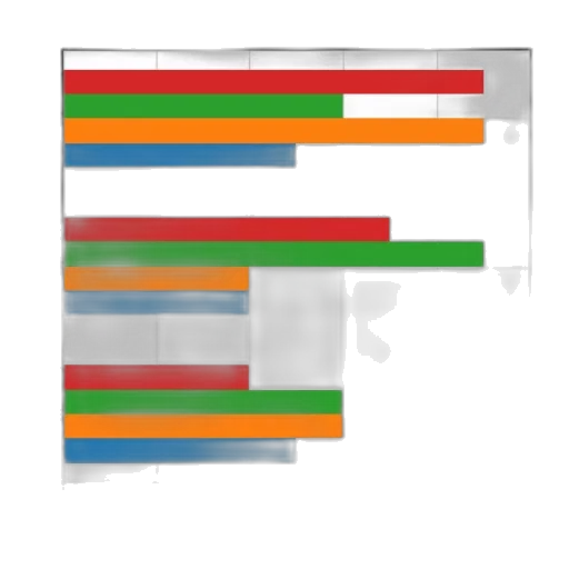 3d render, colorful, monochrome, dark transparent PNG cut-out