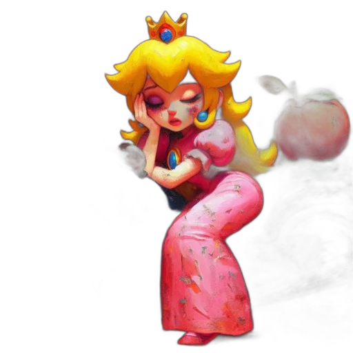 crown, dress, weapon, concept art transparent PNG cut-out