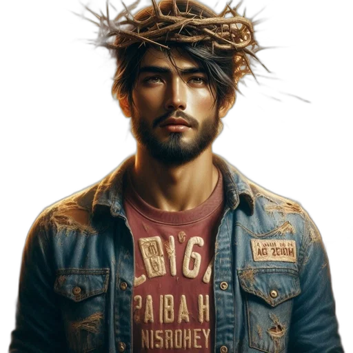 jacket, crown, hair, hat transparent PNG cut-out