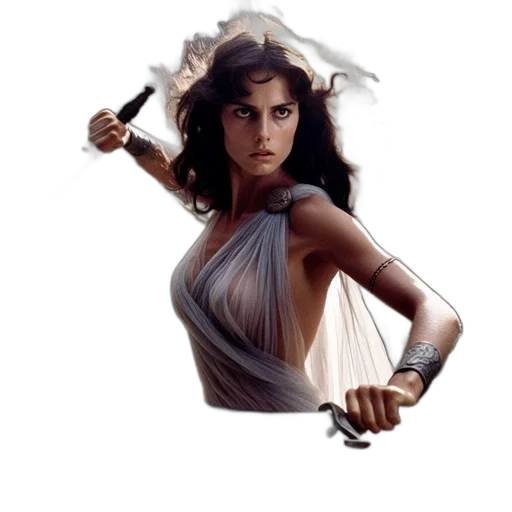 sword, staff, weapon, fantasy art transparent PNG cut-out