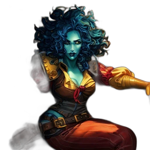 concept art, fantasy art, comic book art, pixel art transparent PNG cut-out