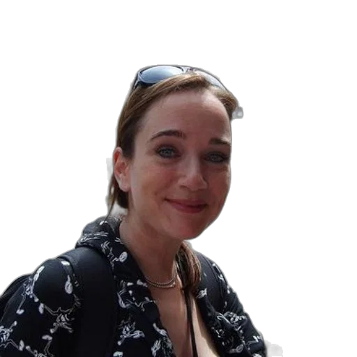 staff, face, jacket, dress transparent PNG cut-out