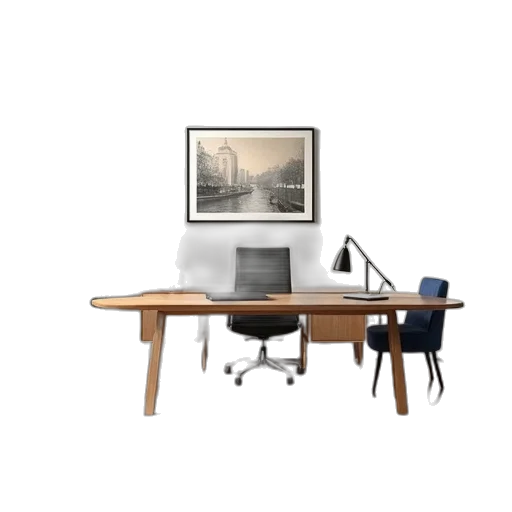 furniture, robot, staff, 3d render transparent PNG cut-out