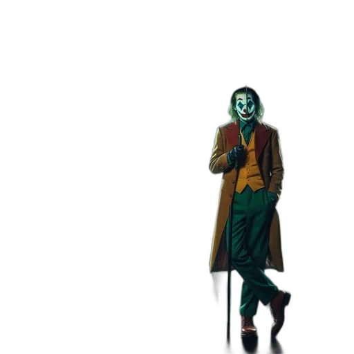 mask, staff, jacket, creature transparent PNG cut-out