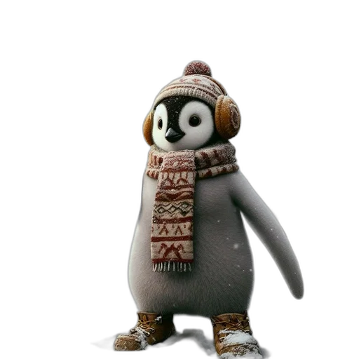 animal, jacket, staff, hat transparent PNG cut-out