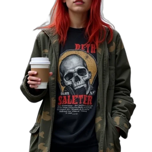 jacket, cyberpunk, photorealistic, concept art transparent PNG cut-out