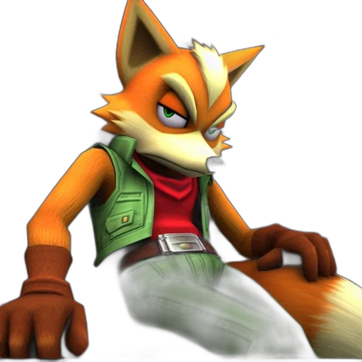 jacket, animal, staff, 3d render transparent PNG cut-out