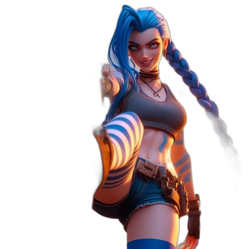 staff, concept art, fantasy art, 3d render transparent PNG cut-out