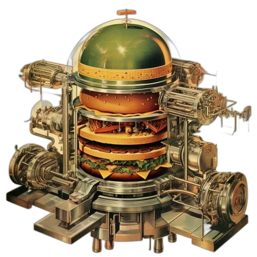 robot, food, weapon, furniture transparent PNG cut-out