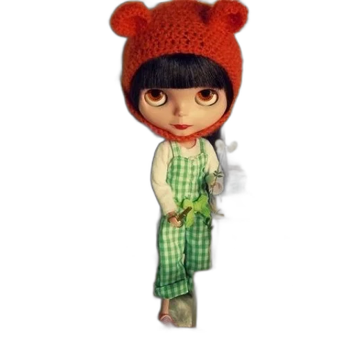 3d render, cartoon, concept art, doll transparent PNG cut-out