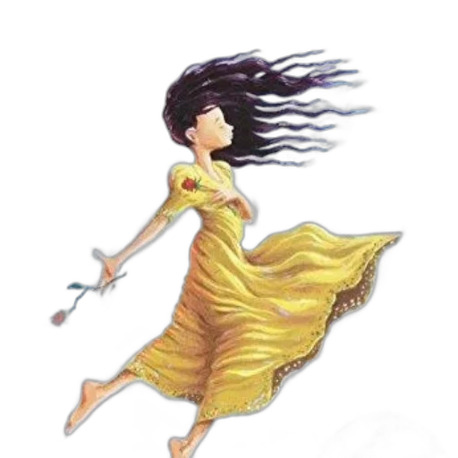 dress, hair, concept art, fantasy art transparent PNG cut-out