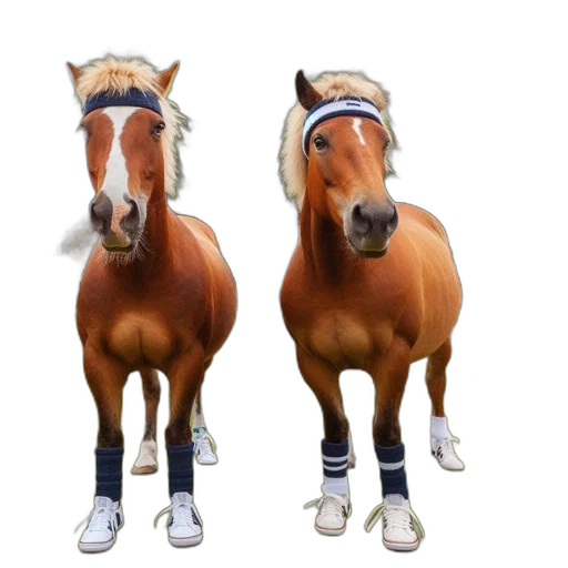 shoes, animal, hat, photorealistic transparent PNG cut-out