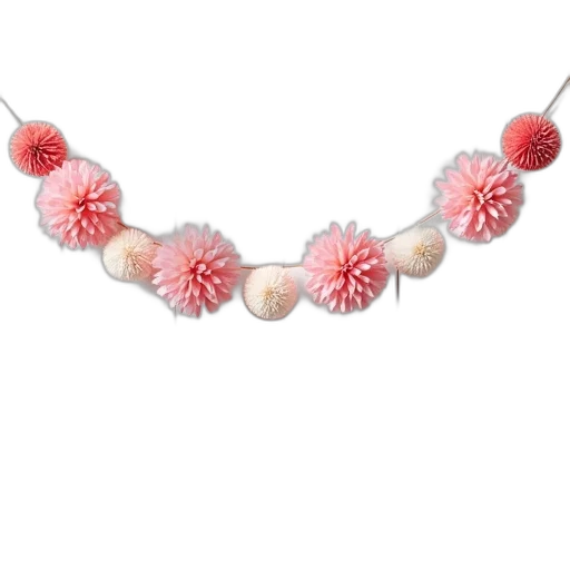 jewelry, crown, paper, pom transparent PNG cut-out