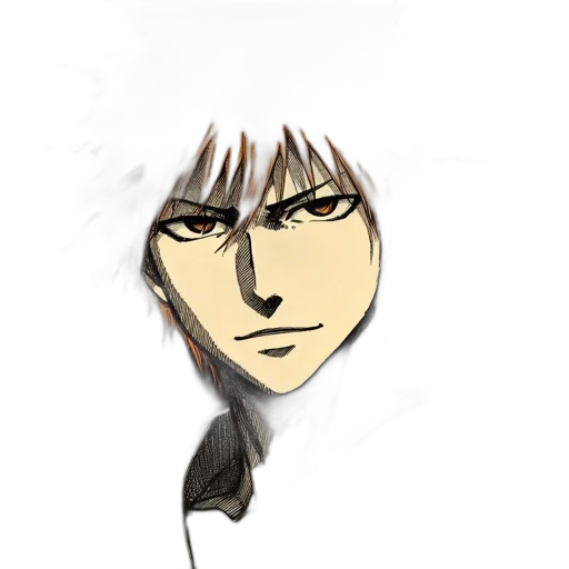 face, mask, staff, anime transparent PNG cut-out