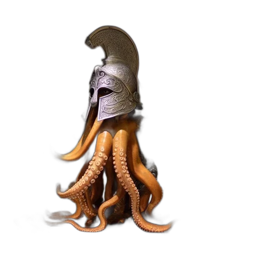 creature, hat, animal, staff transparent PNG cut-out