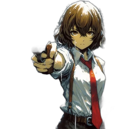 staff, weapon, jacket, face transparent PNG cut-out