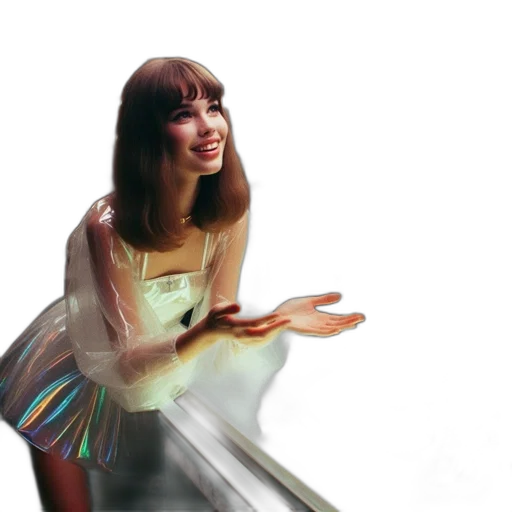 dress, robot, photorealistic, concept art transparent PNG cut-out