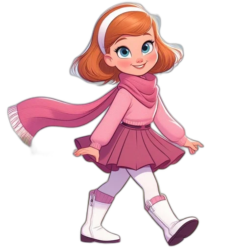 dress, jacket, staff, concept art transparent PNG cut-out