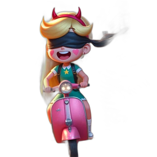 3d render, concept art, animated, figure transparent PNG cut-out