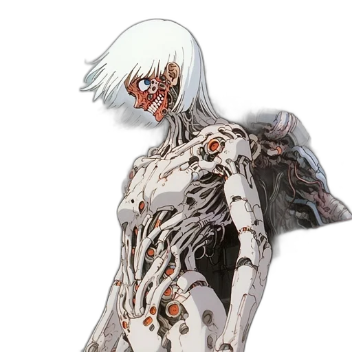 creature, robot, dress, mask transparent PNG cut-out