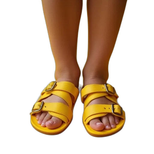 shoes, 3d render, photorealistic, golden transparent PNG cut-out