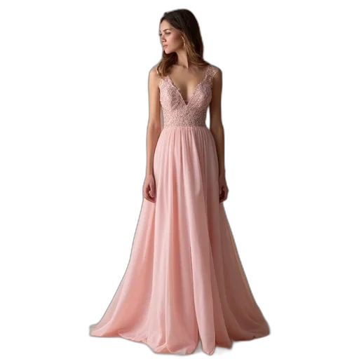 dress, pastel, line, bridesmaid transparent PNG cut-out