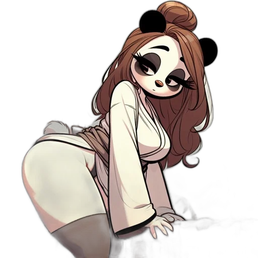 staff, dress, creature, cartoon transparent PNG cut-out