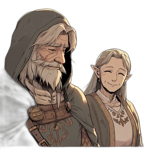face, concept art, fantasy art, pixel art transparent PNG cut-out
