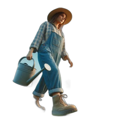 hat, shoes, jacket, 3d render transparent PNG cut-out