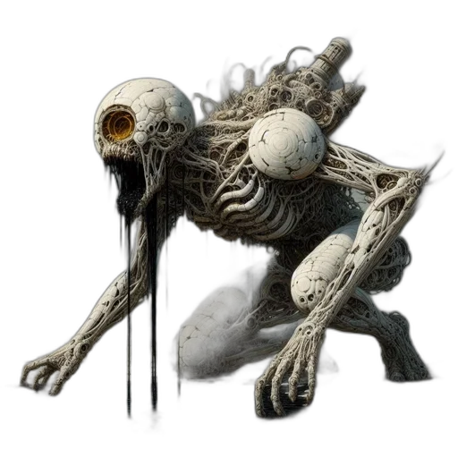 creature, animal, mask, staff transparent PNG cut-out