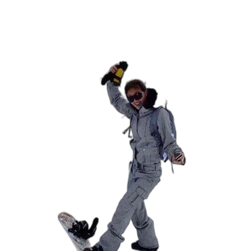 staff, jacket, robot, 3d render transparent PNG cut-out