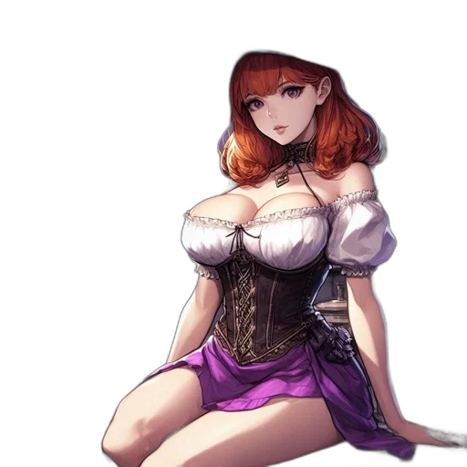 dress, staff, crown, sword transparent PNG cut-out