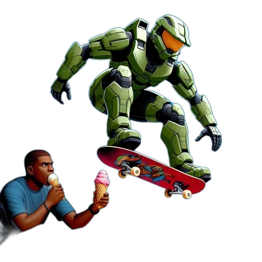 robot, weapon, concept art, pixel art transparent PNG cut-out