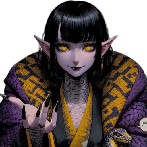 dragon, face, staff, jewelry transparent PNG cut-out