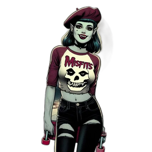 comic book art, concept art, cartoon, pixel art transparent PNG cut-out