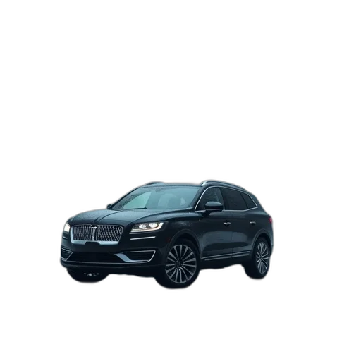 car, 3d render, concept art, lincoln transparent PNG cut-out