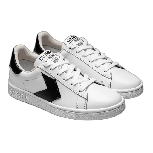 shoes, photorealistic, 3d render, monochrome transparent PNG cut-out