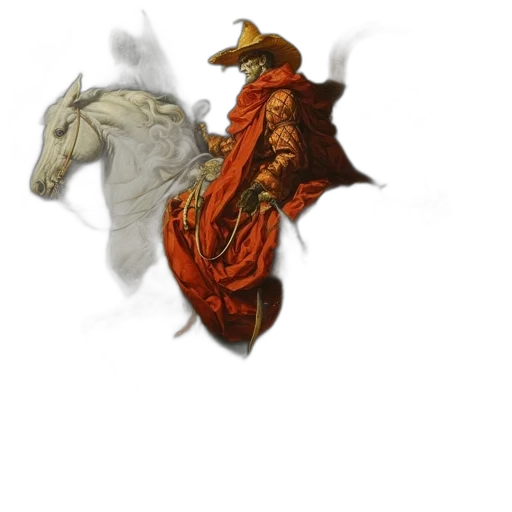 dragon, hat, crown, staff transparent PNG cut-out