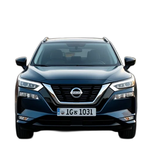 car, front, view, used transparent PNG cut-out