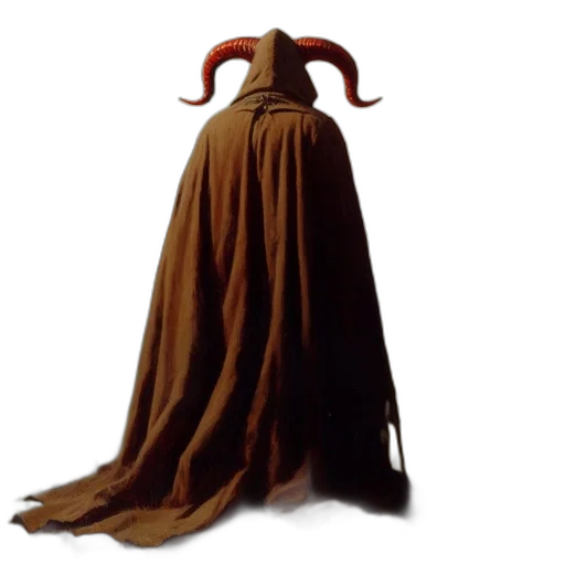 dress, staff, jacket, creature transparent PNG cut-out