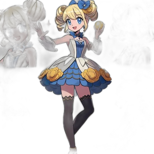 dress, staff, crown, mask transparent PNG cut-out
