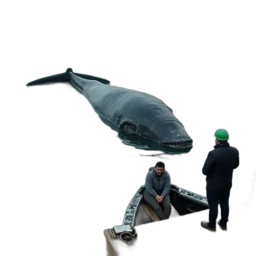 creature, animal, umbrella, staff transparent PNG cut-out