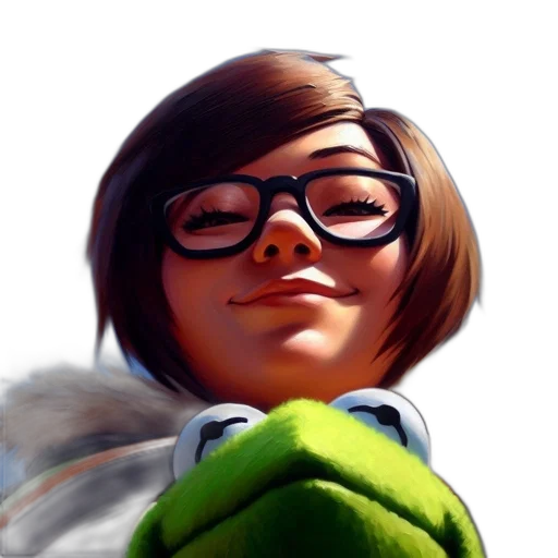 face, staff, robot, jacket transparent PNG cut-out
