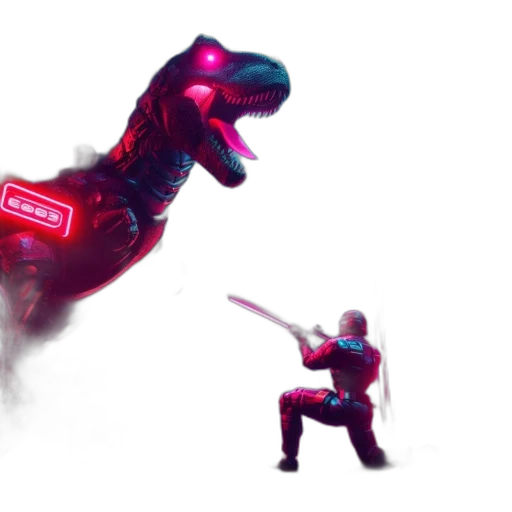 dragon, creature, weapon, robot transparent PNG cut-out