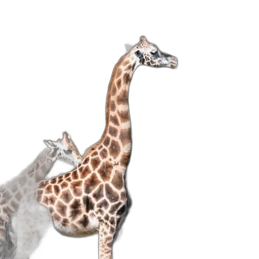 animal, concept art, 3d render, photorealistic transparent PNG cut-out