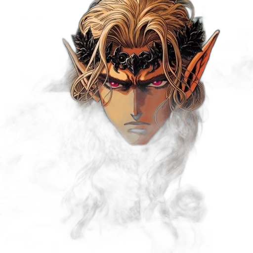 mask, face, dragon, staff transparent PNG cut-out