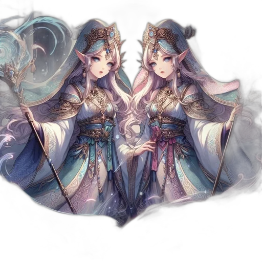 staff, fantasy art, concept art, anime transparent PNG cut-out